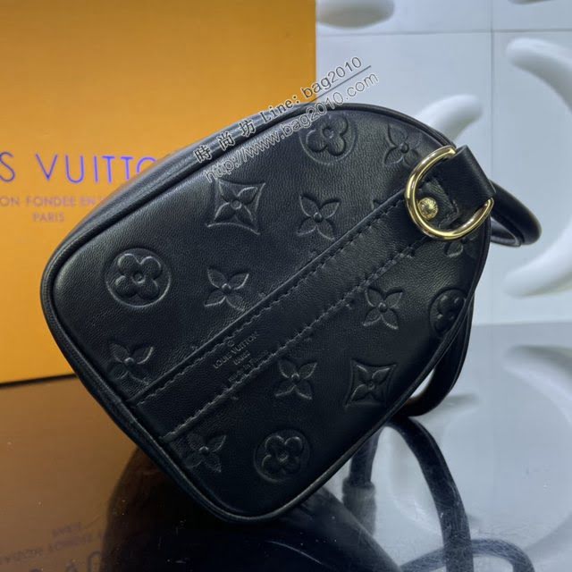 LOUIS VUITTON專櫃新款包包 路易威登Speedy BANDOULIèRE 22手袋 LV帆布肩帶鏈條女包 M58631  ydh4141